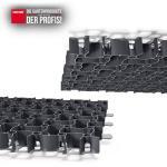 Profi Rasengitter 50x50x4cm 100 % aus Recycling Kunststoff Farbe schwarz Stück1 – Bild 3
