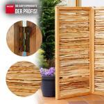 Paravent aus Haselnuss Sichtschutz ca. Größe (HxB) 180 x 180 cm 3-teilig – Bild 2