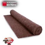 Schafwoll Filzmatte Unkraut & Winterschutz ca. Größe 100 x 150 cm Farbegrau/braun – Bild 2
