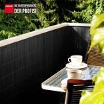 Sichtschutzmatte PVC Sichtschutz Kunststoff 3m ca. Größe 1,20x3 m Farbeanthrazit – Bild 2