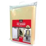 Winterschutzhaube Biwak XXXXL Ø250 x H 350 cm beige 140g/m²