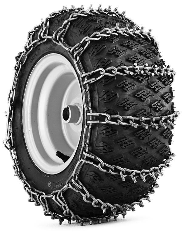 Schneeketten23x10,5-12"(Paar)m.Spike