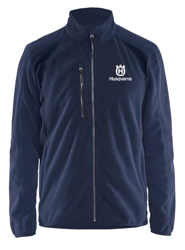 Fleecejacke marine/schwarz XS