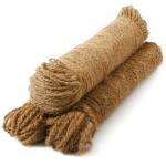 Kokosstrick Megarolle Baumanbinder Kokosgarn Dholl ca. Länge / Stärke 200 m / dünn 5 mm / 2-fach