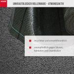 Unkrautblocker Profirolle Schwarz 100% PP ca. Größe 1,5x100 m Qualität105 gr/m² – Bild 4