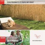 Schilfrohrmatte Sichtschutz ST. TROPEZ mit Draht ca. Größe (HxB) 1,80x6 m – Bild 3